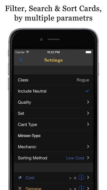 Database for Hearthstone: Heroes of Warcraft™ screenshot-3
