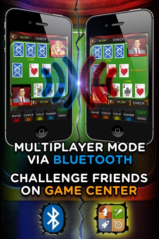 AAA Poker – Play The Best Deluxe Casino Card Game Live With Friends (VIP Joker Poker Series & More!) for iPhone & iPod touch PLUS HD FREE screenshot 2
