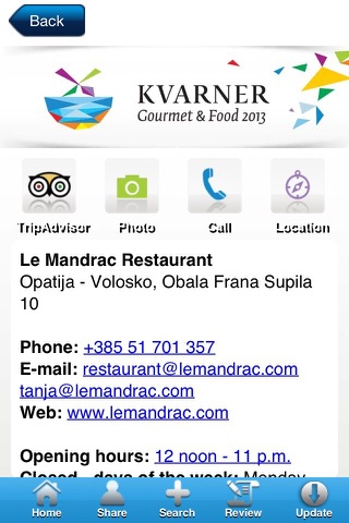 Kvarner Gourmet & Food screenshot 4