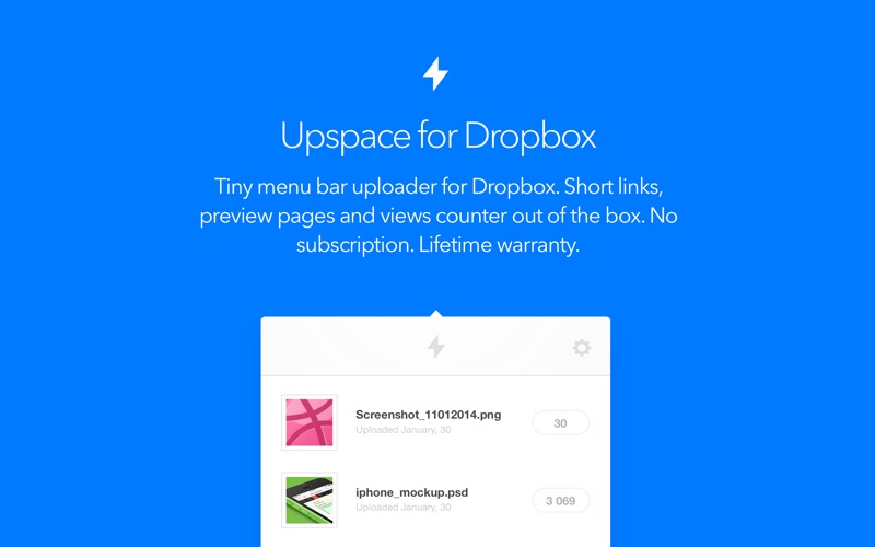 Upspace for Dropbox thumbnail 1