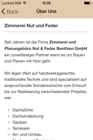 Zimmerei Nut & Feder screenshot 2