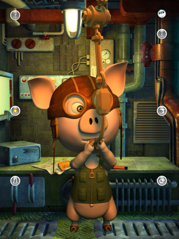 Talking Peter (FREE) the Pig HD screenshot 3