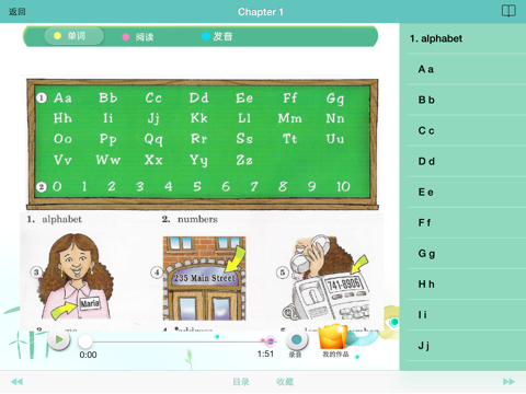 朗文国际英语- SBS, Side by Side, 适合小学和初中生 screenshot 3