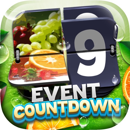 Event Countdown Beautiful Wallpaper  - “ Fruits Land  ” Pro icon