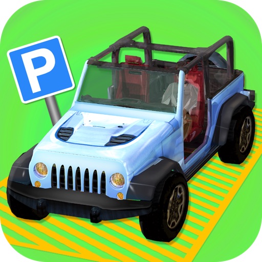 4x4 Parking Icon