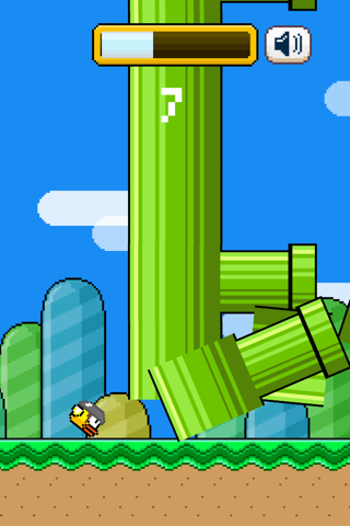 TimberBird - A Tiny Timberman Bird Adventure screenshot 2