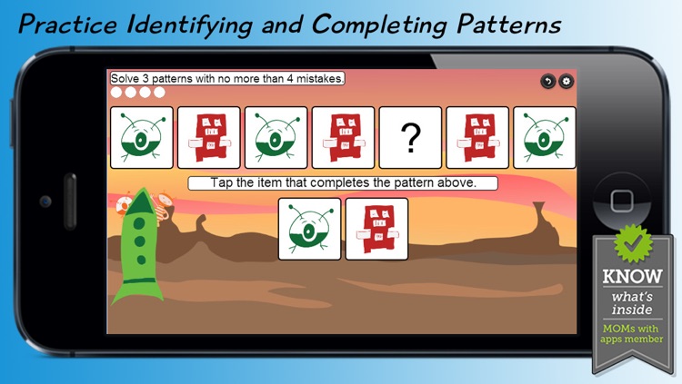 Kids Pattern Recognition - Beginner (Preschool and Kindergarten)