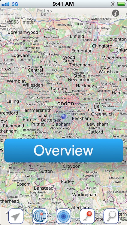 London Offline Citymap