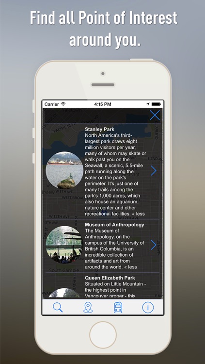 Offline Map Vancouver - Guide, Attractions and Transports