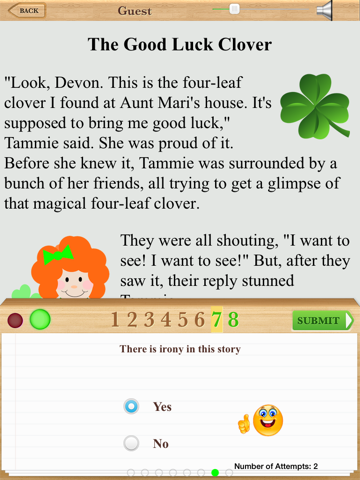 Third Grade Reading Comprehension Fiction Free screenshot 2