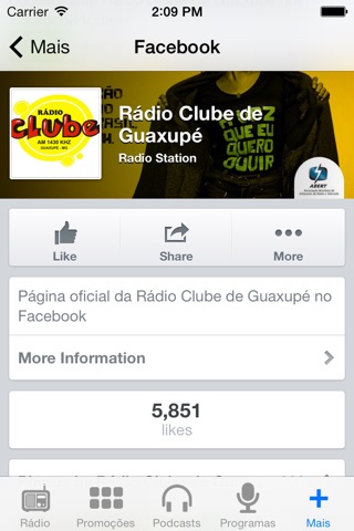 Rádio Clube Guaxupé screenshot 4