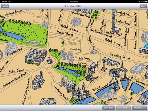 London Map Guide for iPad Free screenshot 2