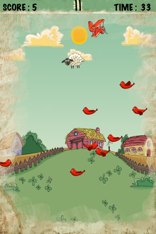 Counting Down Sheep - Happy Fall Parachute Home screenshot 2