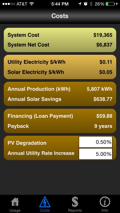 Solar Power Evaluator