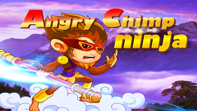 Angry Ninja Chimp Run - Jungle Adventure