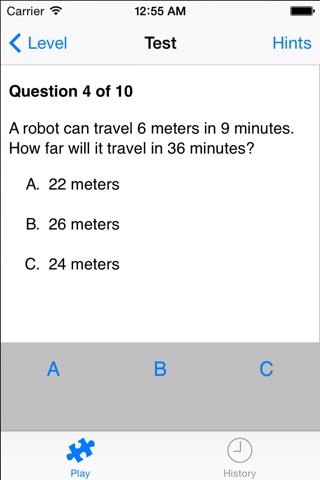 Arithmetic Test Lite screenshot 2
