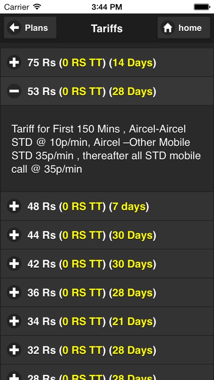 MobileRechargePlans screenshot-3