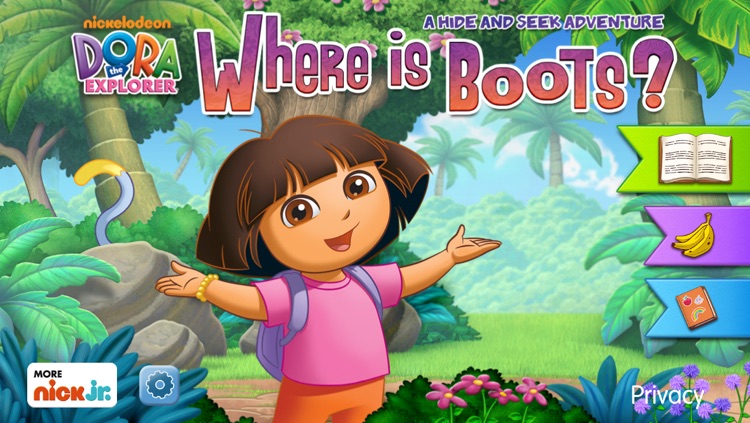 Dora the Explorer: Where is Boots? A hide and seek adventure!