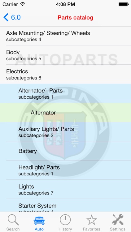 Autoparts for Alpina