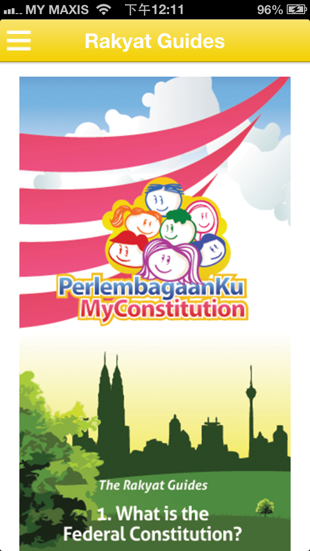 How to cancel & delete MyConstitution from iphone & ipad 1