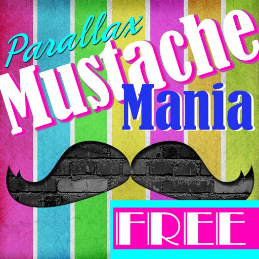 Mustache Mania for iOS7! - FREE HD Theme and Wallpaper Creator iOS App