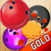 Bowling ball Match Puzzle - Align the ball to win the pin - Gold Edition