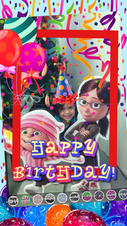 Birthday Booth Greetings - Free Photo eCard Maker