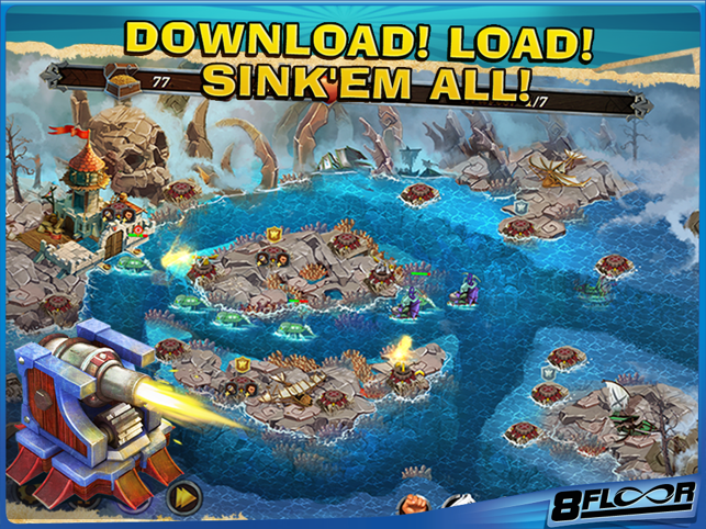 ‎Fort Defenders 7 seas Screenshot