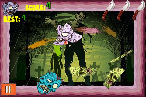 Angry Zombie Slasher - Epic Monster Killing Craze screenshot 4