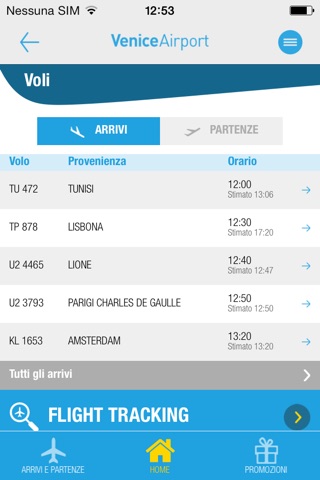 Venice & Treviso Airports screenshot 3