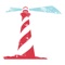 Lighthouses are used to warn sailors of hazards and to mark safe entries to harbors