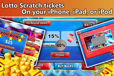 USA Lotto Scratch Tickets - Instant Lotto Scratch Off Tickets screenshot 3