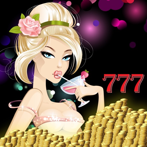 Ace of Sexy Lady PRO - Puzzle Cocktail Night Party Slots Machine icon