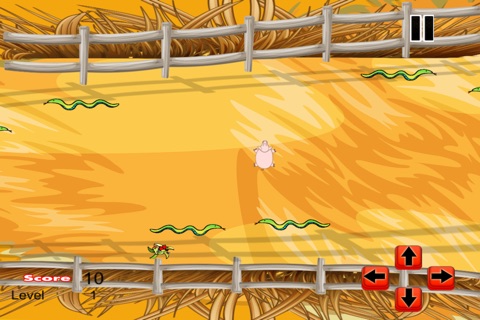 A Piggy Farm Crossing Dash & Grab Big Pig Interactive Game FREE screenshot 2