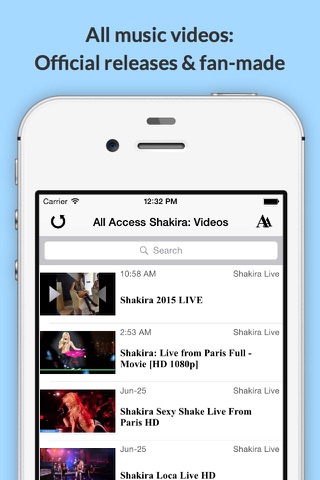 All Access: Shakira Edition - Music, Videos, Social, Photos, News & More! screenshot 2