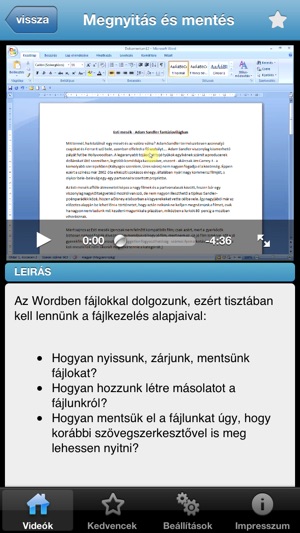 Tudástár - Office 2007-hez - Kezdő(圖3)-速報App