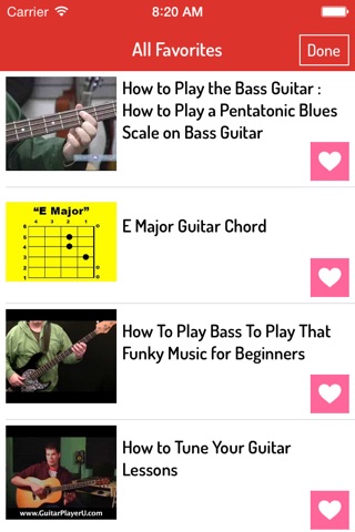 Guitar Guide : Step by step video tutorials screenshot 4