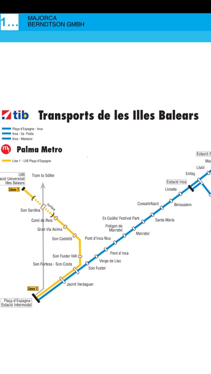 Majorca. Road map screenshot-3