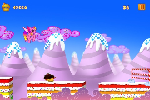 My Little Rainbow Unicorn & Pony Dash - Equestria Jumping Game screenshot 3