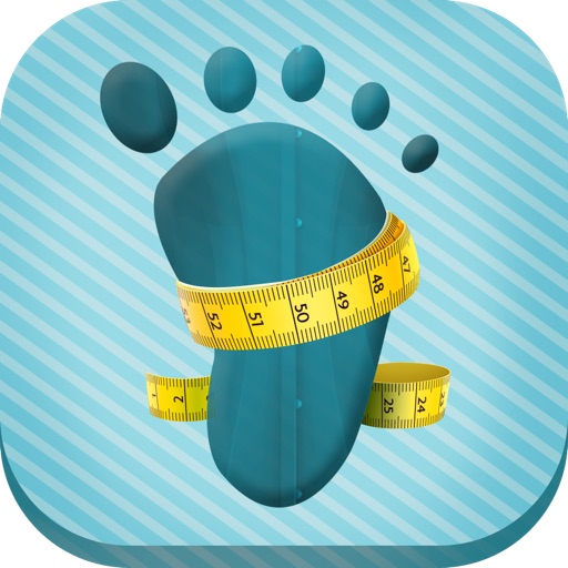 Kid Foot Scale - Parent Measure Shoe Size on iPad for Baby / Toddler / Preschooler / Young Children icon