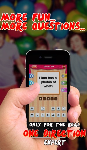 Trivia for One Direction Edition Fan - Guess the Boy Band Qu(圖4)-速報App