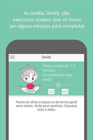 Zenify - Meditation and Mindfulness Training Techniques for peace of mind, stress relief and focus screenshot 2