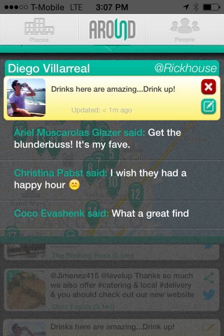 AROUND - Real-time posts from nearby people and places screenshot 4