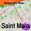 Saint Malo, Le Mont St Michel Street Map