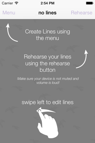 Line Please - Acting Tool to Learn Lines screenshot 2