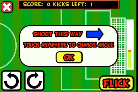 Flick Table Top Soccer screenshot 2