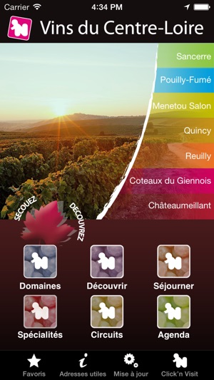 Click 'n Visit - Vins du Centre Loire(圖1)-速報App