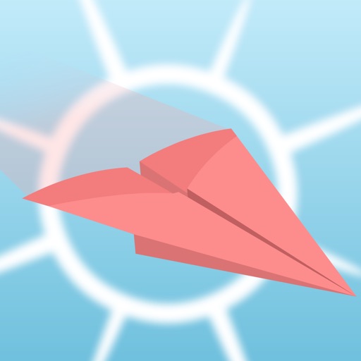 Air Plane - A Paper Plane Fun tilt game iOS App