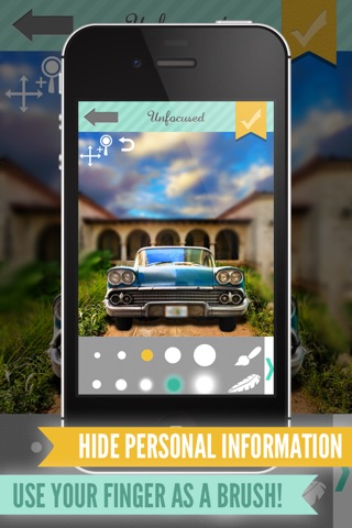 Unfocused - Blur, Retouch and Enhance Your Pictures screenshot 3