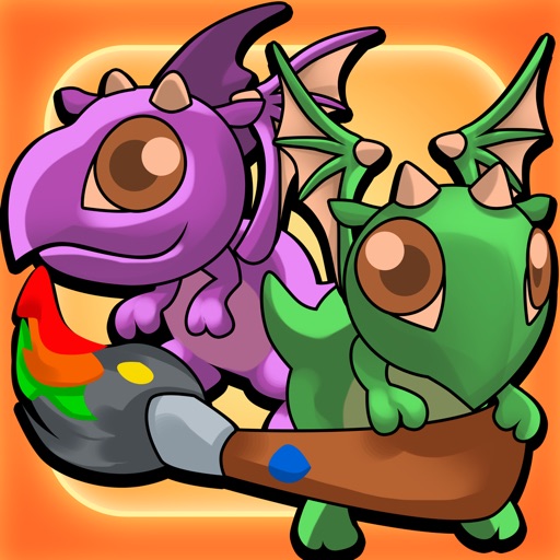 Dragon Coloring Book For Kids icon